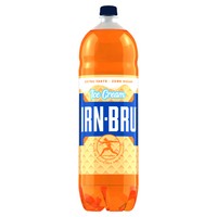IRN-BRU ZERO Ice Cream Soft Drink Bottle 2L