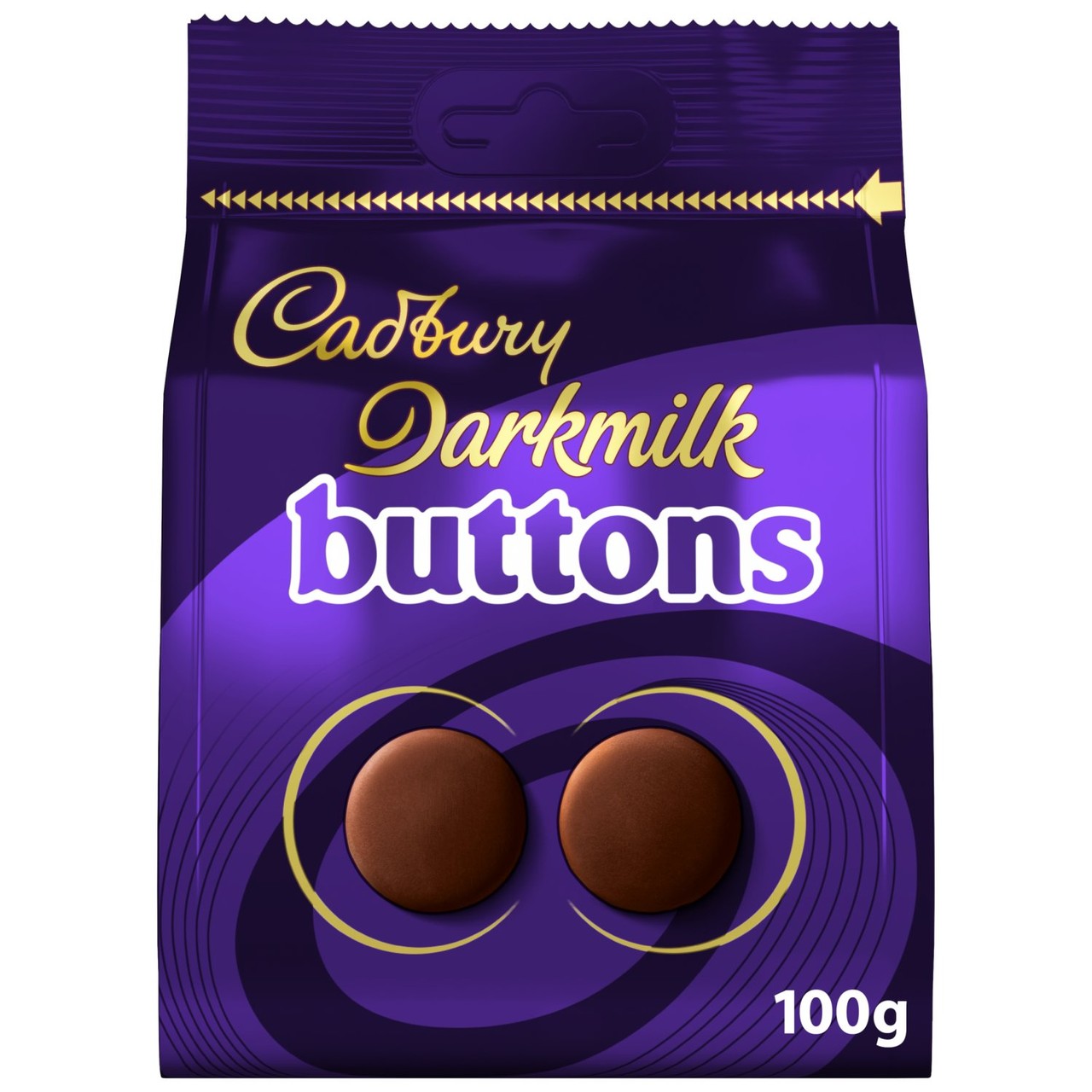 Cadbury Dark Milk Giant Buttons 100g