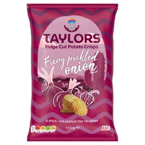 Potato Crisps Pickled Onion Flavour 150g