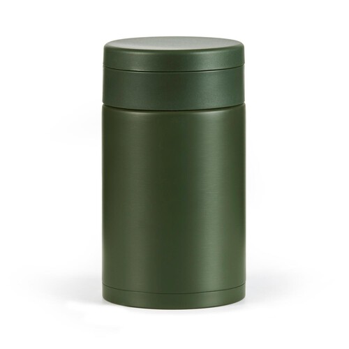 Thermocafe Food Flask With Spoon Matt Green 400ml