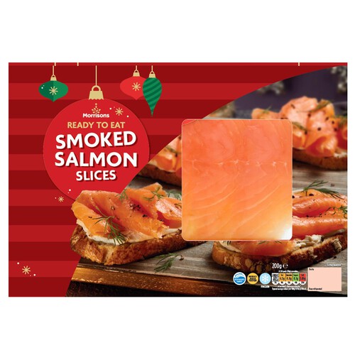 Morrisons Ready To Eat Smoked Salmon Slices