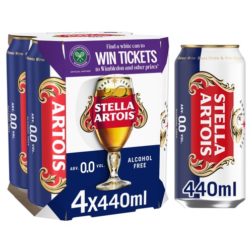Stella Artois 0% 4X440ML