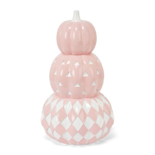 Morrisons Halloween Pink Pumpkin Stack
