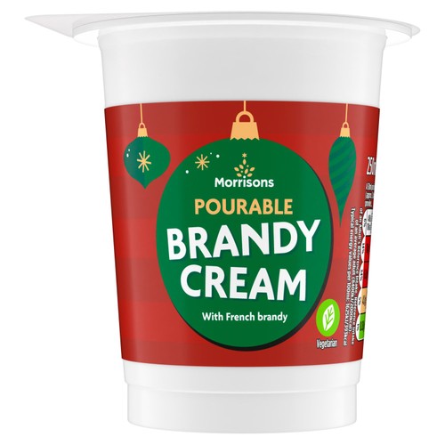 Morrisons Pourable Brandy Cream With French Brandy 250ml