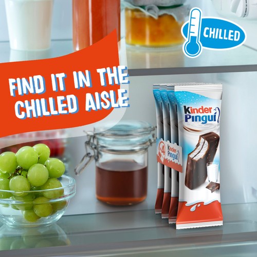 Kinder Pingui Chocolate Sponge 30g