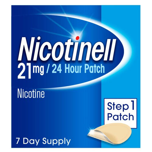 Nicotinell Nicotine Patches 21mg Stop Smoking Aid Step 1