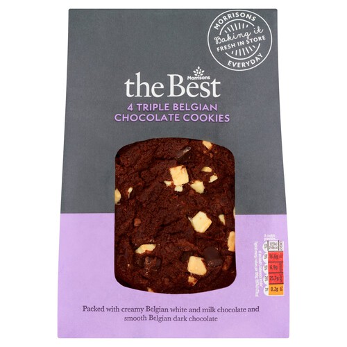 Morrisons The Best Triple Chocolate Cookies