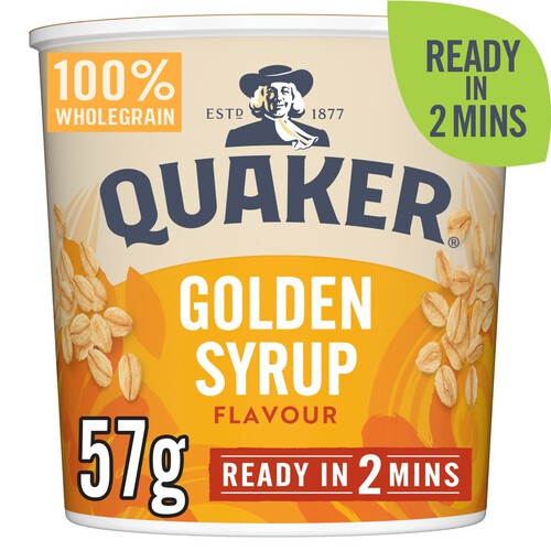 Quaker Oat So Simple Golden Syrup Porridge Pot