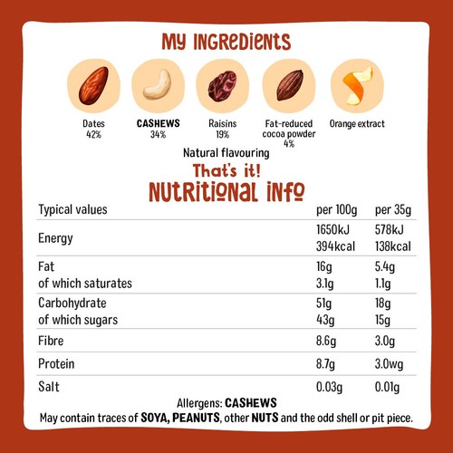 Nakd Cocoa Orange Bar