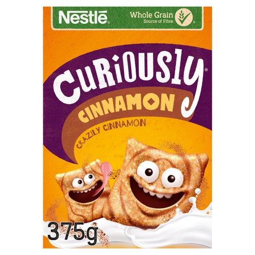 Nestle Curiously Cinnamon Cereal 375g