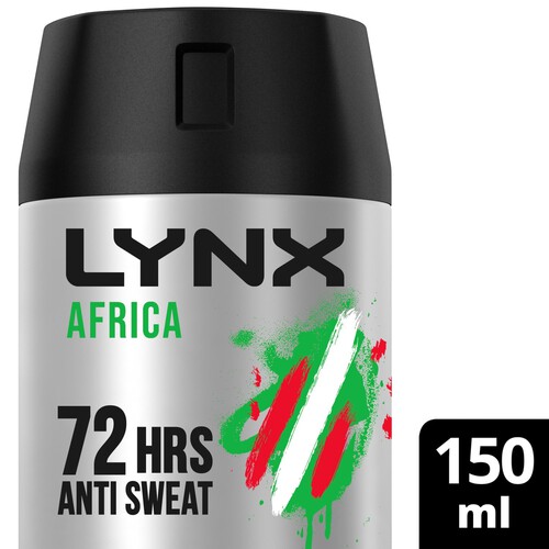 Lynx  Africa Anti-perspirant Deodorant Spray for Men