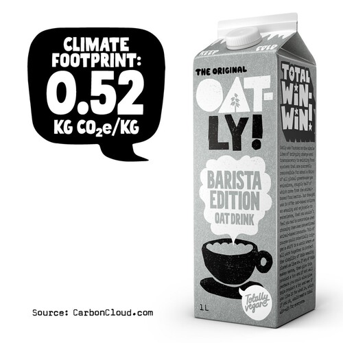 Oatly Barista Edition Oat Drink Chilled