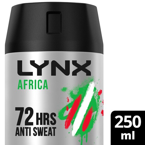 Lynx Africa Anti Sweat Antiperspirant