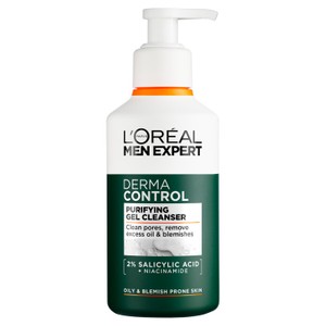  L'Oreal Men Expert Derma Control Gel Cleanser 260ml