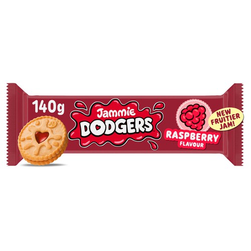 Jammie Dodgers Raspberry Flavoured Biscuits