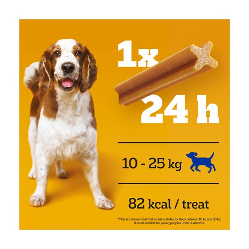 Pedigree Dentastix Medium Dog 56 x Dental Sticks Morrisons Online Groceries Offers