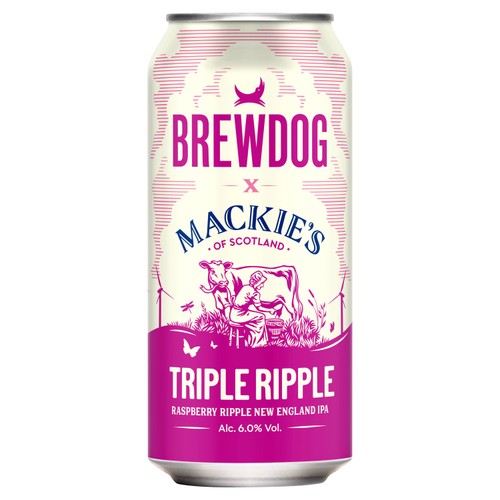 Brewdog Mackies Triple Ripple Rasp Neipa 440Ml