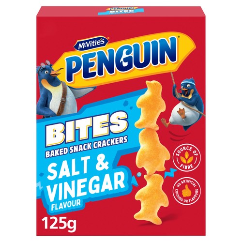 McVitie's Penguin Bites Salt & Vinegar  125g125G