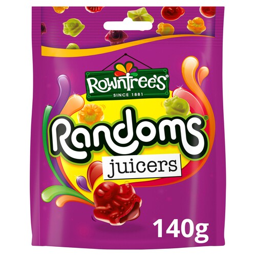 Rowntree's Randoms Juicers Sweets Sharing Pouch