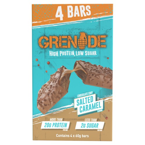 Grenade Protein Bars Chocolate Chip Salted Caramel