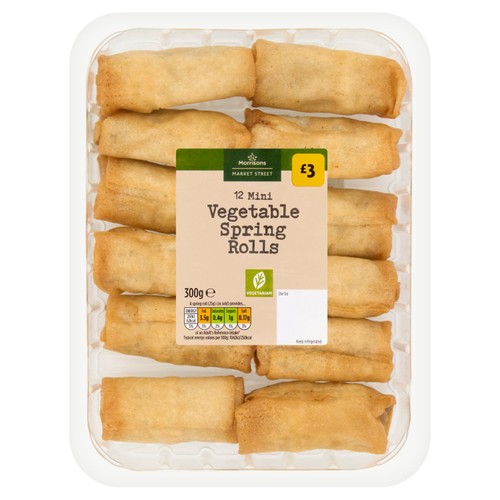Market Street Deli Mini Vegetable Spring Rolls