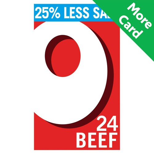 Oxo 25% Less Salt 24 Beef Stock Cubes 