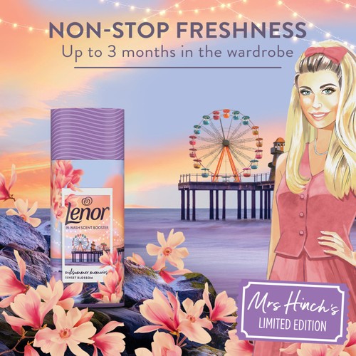Lenor In Wash Scent Booster Mrs Hinch Midsummer Memories 155G