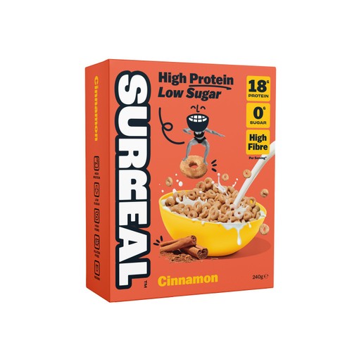 Surreal High Protein Low Sugar Cinnamon Cereal 240g