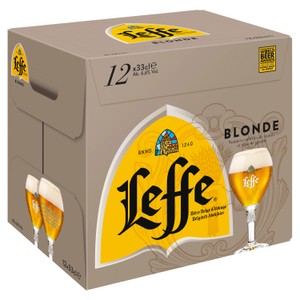 Leffe Blonde Ale Bottles