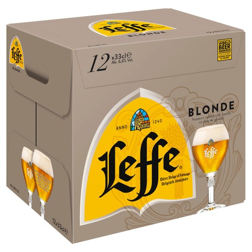 Leffe Blonde Ale Bottles