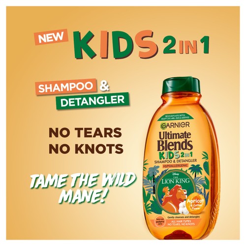 Garnier Ultimate Blends Kids Shampoo Apricot
