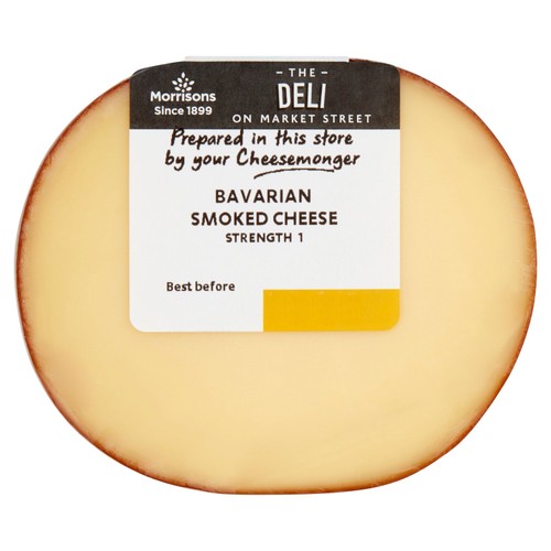Morrisons deli bavarian smoked cheese
