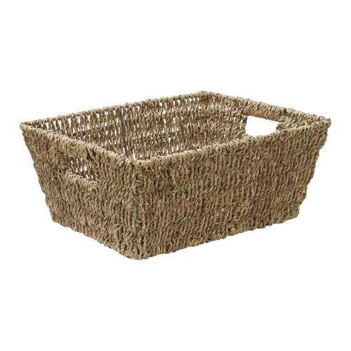 JML Seagrass Rectangular Storage Basket