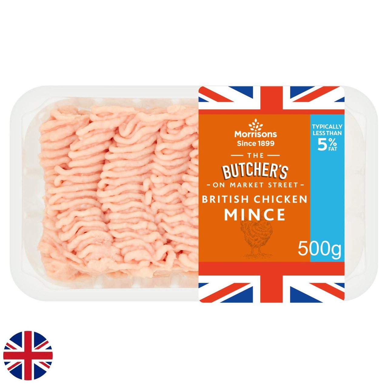 Morrisons British Chicken Mince 5% Fat 500g