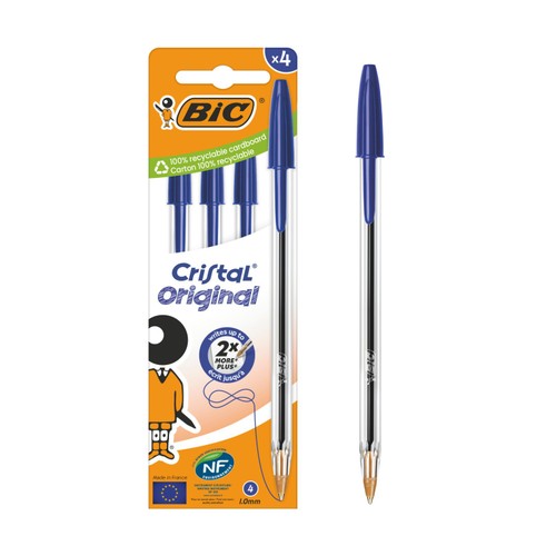 BIC cristal blue bic pens