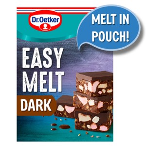 Dr. Oetker Easy Melt Chocolatey Cake Covering Dark Chocolate Flavour 150g