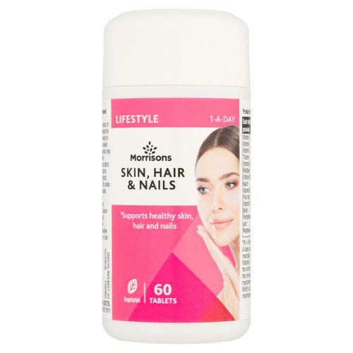 Morrisons Skin Hair Nails Vitamins 60 tablets