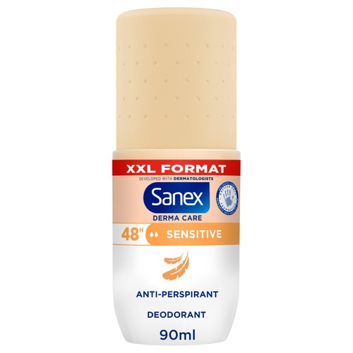 Sanex Derma Care Sensitive 48-Hour Apd Roll-On Deodorant