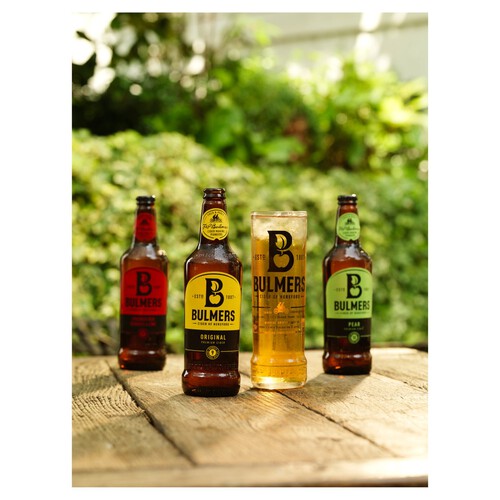 Bulmers Crushed Red Berries & Lime Cider Bottle