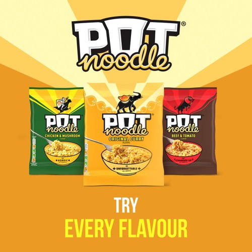 Pot Noodle Curry Block   114g
