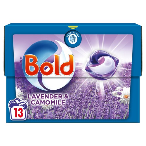 Bold All-In-1 Lavender & Camomile Washing Capsules