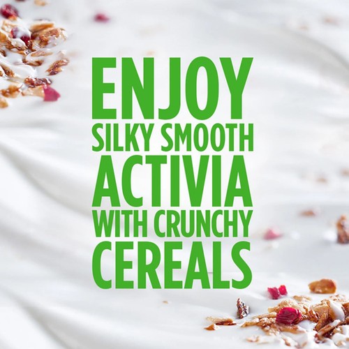 Activia Fibre Yogurt & Red Berries Granola   165g