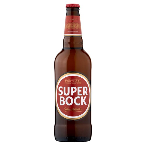 Super Bock Beer Bottle 