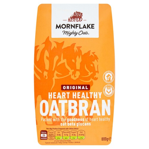 Mornflake Mighty Oats Original Heart Healthy Oatbran