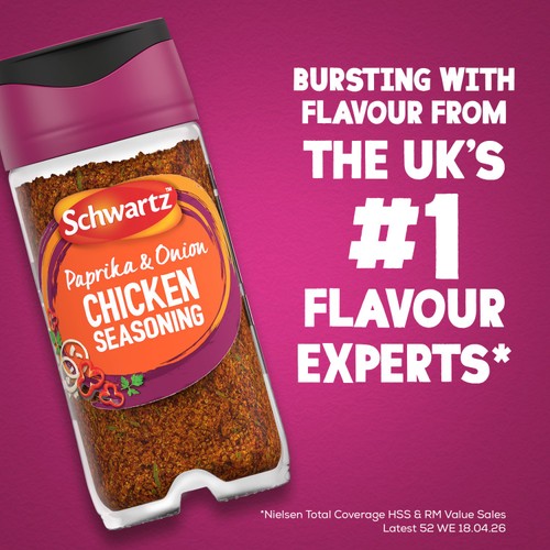 Schwartz Chicken Seasoning Paprika & Onion