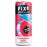 Fix8 Kombucha Strawberry Basil 250ml