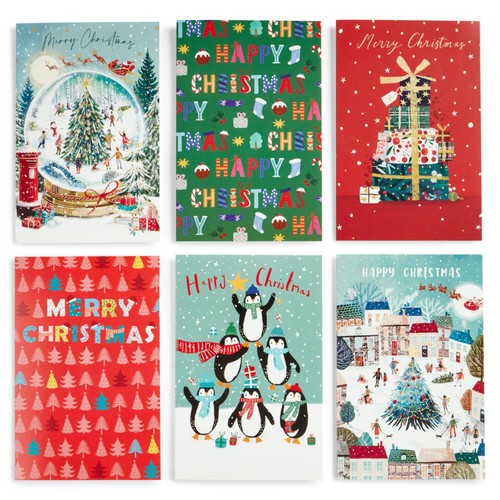 Morrisons Charity Bumper Pack Christmas Cards 30 Pack
