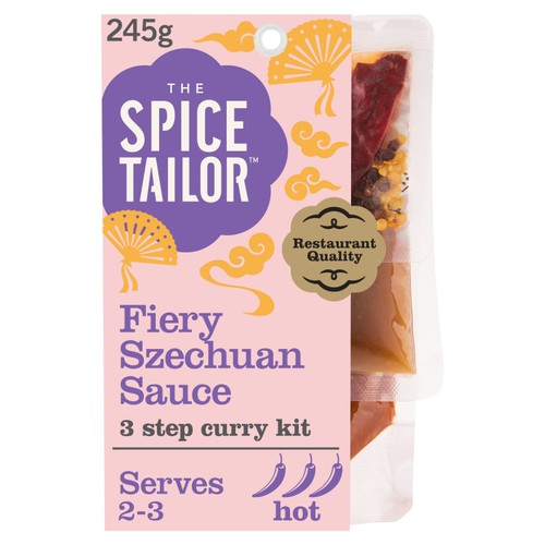  The Spice Tailor Fiery Szechuan Chinese Cooking Sauce Kit