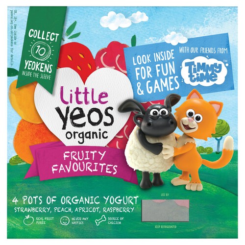 Yeo Valley Little Yeos Fruity Favourites 