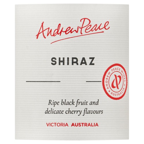 Andrew Peace White Label Shiraz 